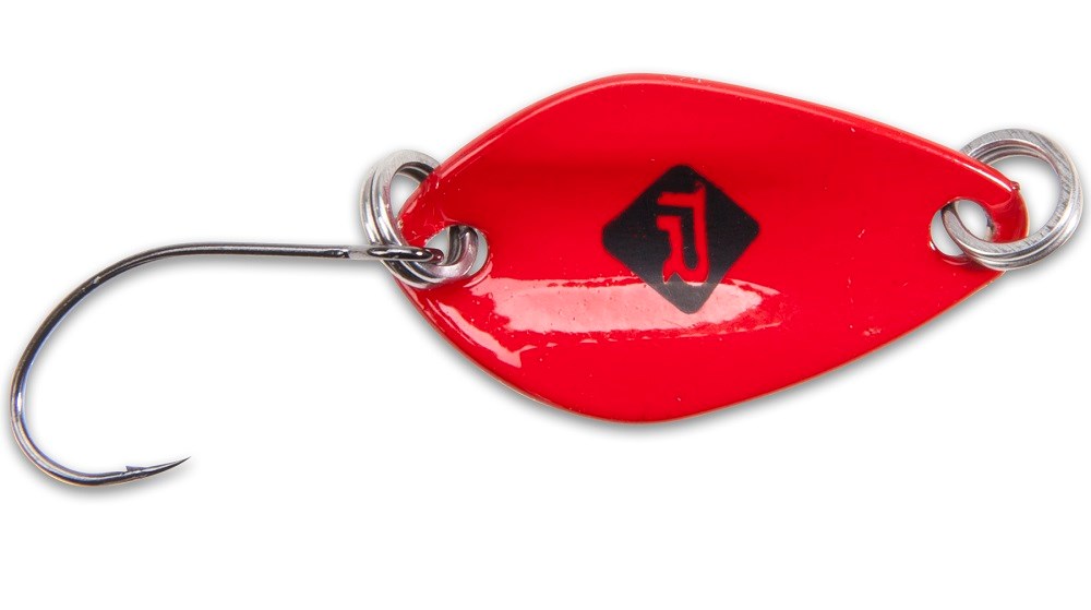 Saenger Iron Trout Třpytka Wide Spoon RB 2 g (1)